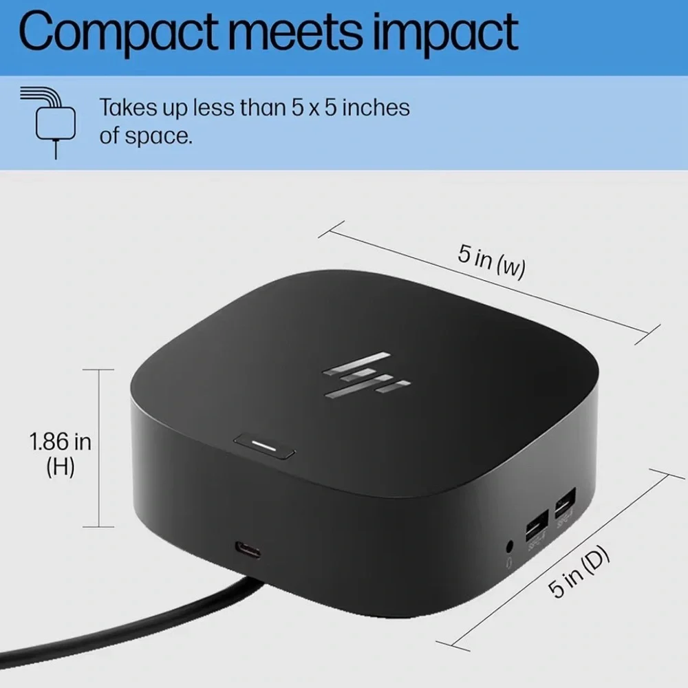 NEE HP USB-C Dock G5 11-in-1 Adapter